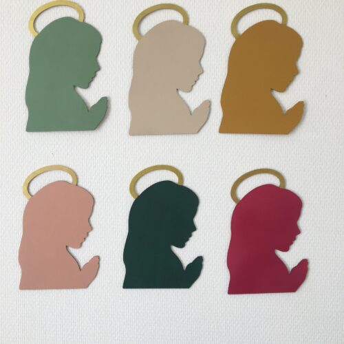 Silhouette vierge Marie