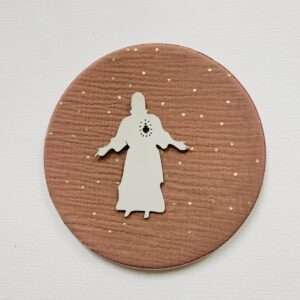 Médaillon liturgique - terracotta