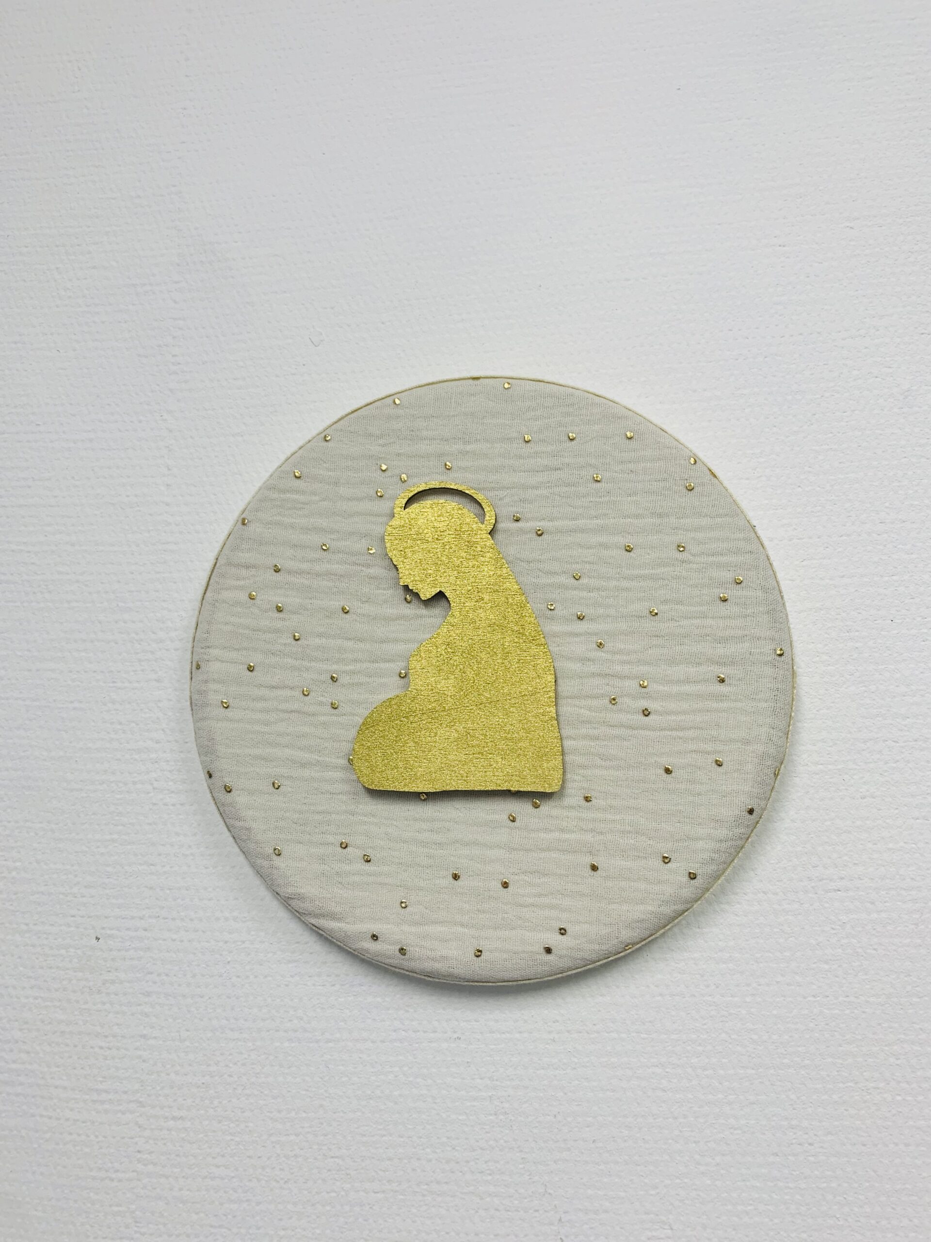 Médaillon liturgique - blanc – Image 2