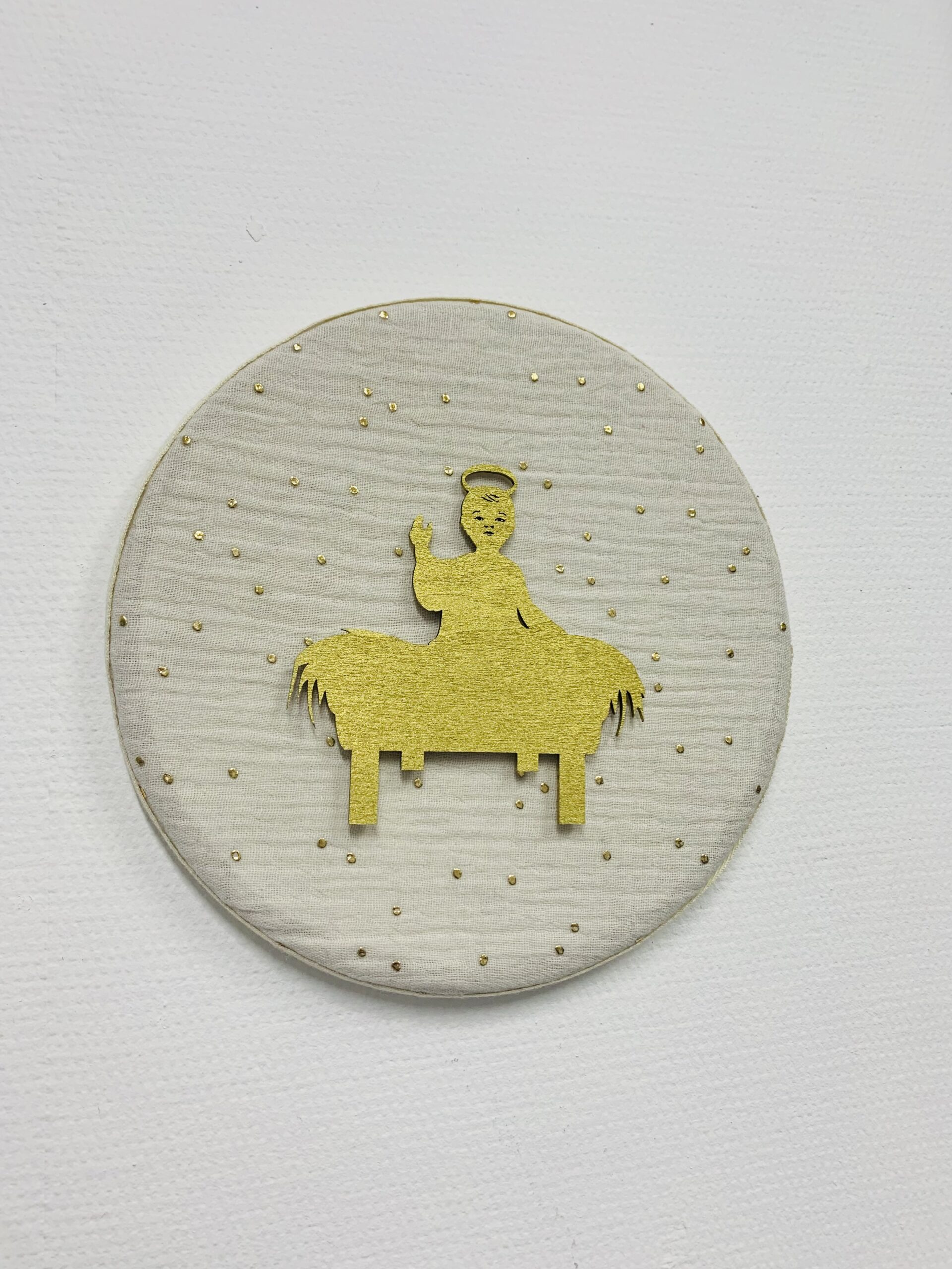 Médaillon liturgique - blanc – Image 6